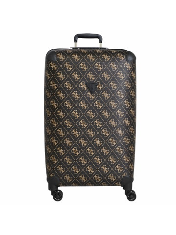 Guess Berta 28 IN - 4-Rollen-Trolley 70 cm L erw. in brown logo