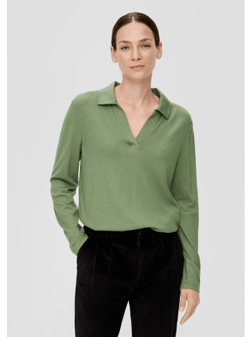 s.Oliver T-Shirt langarm in Olive