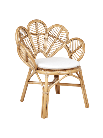 Beliani Sessel FLORENTINE II in Braun - (W) 74 x (H) 88 x (L) 61 cm
