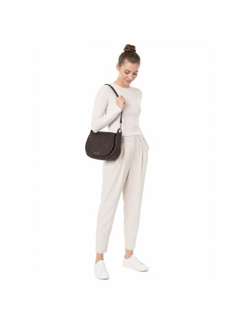 Mandarina Duck Mellow Schultertasche Leder 36 cm espresso