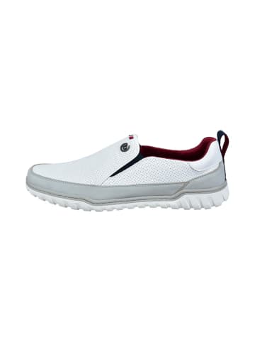 Bugatti Slip on in weiß