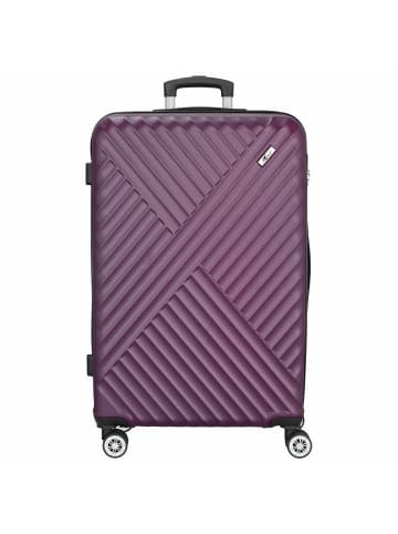 Paradise by CHECK.IN Kingston - 4-Rollen-Trolley Set 3tlg. (lila) in lila