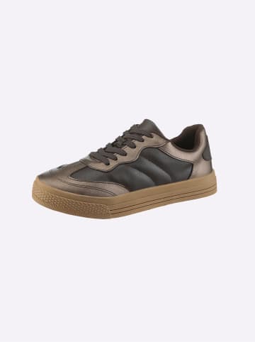 Heine Sneaker in braun-bronzefarben