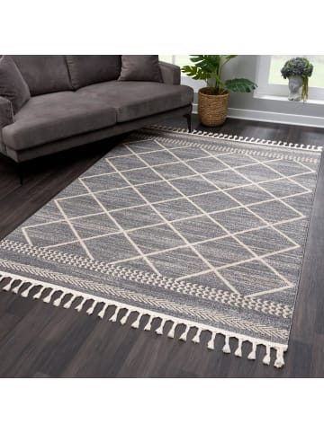 payé Teppich Kurzflor Fransen Fray 4