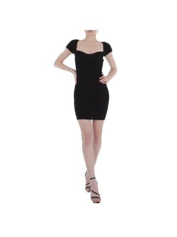 Ital-Design Kleid in Schwarz