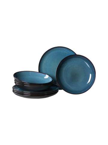 Ritzenhoff & Breker 8er Set Tafelservice Bali blau in blau