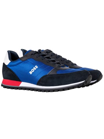 BOSS Sneaker in Blau/Rot