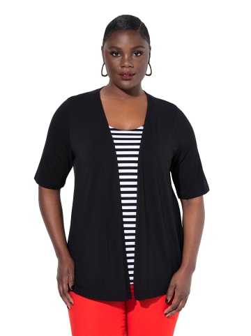 Ulla Popken Shirt in schwarz