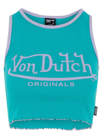 Von Dutch Von Dutch ASHLEY TOPS in teal