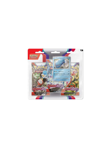 Pokémon Pokemon 3er Blister Karmesin & Purpur Heerashai