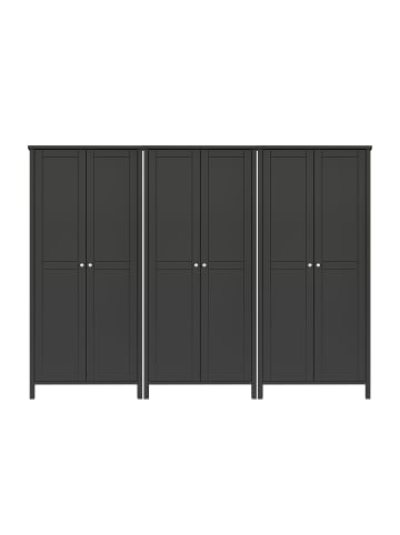 ebuy24 Kleiderschrank Tromsø Kaffeefarben 267 x 50 cm
