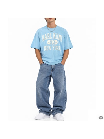 Karl Kani Heritage 89 Oversized T-Shirt in Hellblau