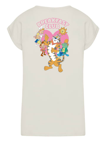 F4NT4STIC Extended Shoulder T-Shirt Kellogg's Cereal Tony in Whitesand