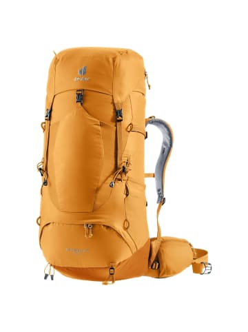 Deuter Aircontact Lite 50 + 10 - Trekkingrucksack 76 cm (black-graphite) in amber-maple