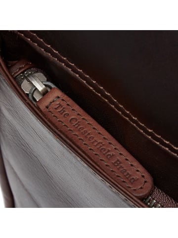 The Chesterfield Brand Richard Messenger Leder 40 cm Laptopfach brown