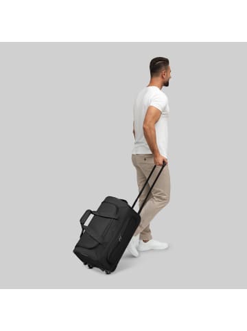 Redolz Redolz Duffle Essentials 2 Rollen Reisetasche 51 cm in black