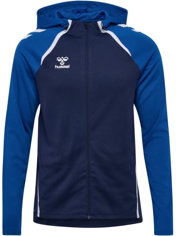 Hummel Trainingsjacke "Lead 2.0 Zip Hoodie" in Blau