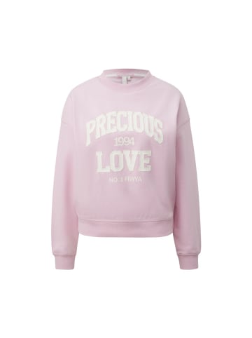 Q/S designed by Sweatshirt in pink