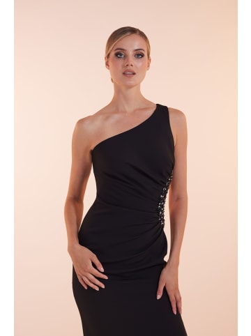 Unique Kleid Sparkling Elegance Dress in Black