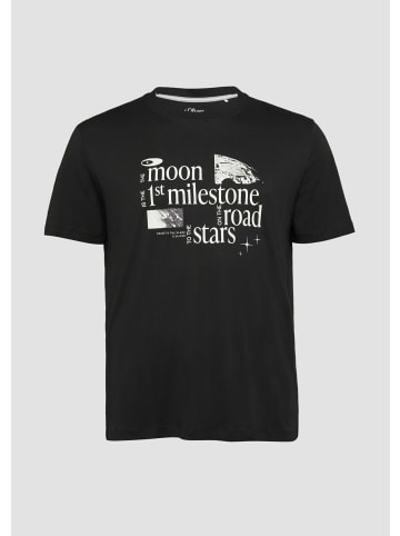 s.Oliver T-Shirt in 99D1_schwarz