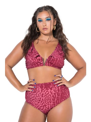 Studio Untold Bikini Slip in weinrot
