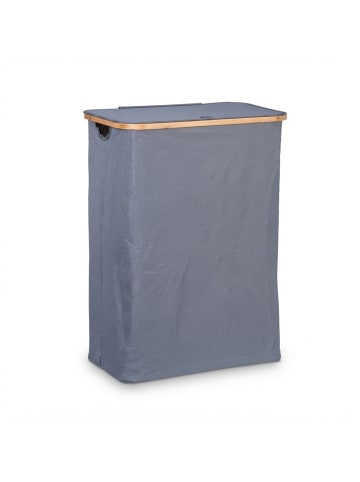 relaxdays Wäschekorb in Grau/ Natur - 105 l