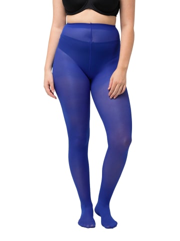 Ulla Popken Strumpfhose in royal blau