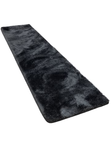 Snapstyle Hochflor-Läufer Feeling Mix in anthrazit