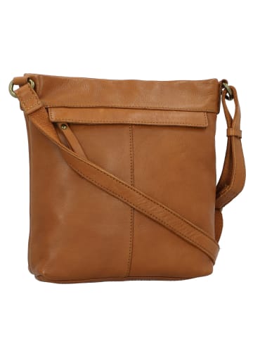 Greenburry Colombiana Umhängetasche Leder 25 cm in nougat