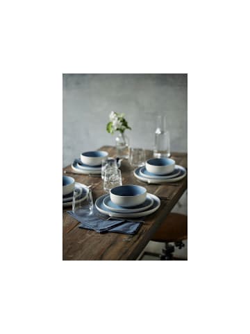 Studio Round Schale North in Matte white/Matte river