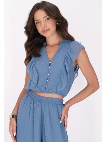 faina Damen Bluse in Hellblau