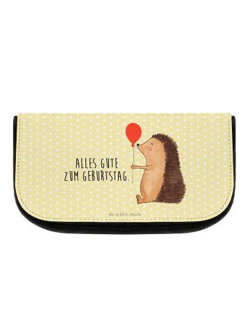 Mr. & Mrs. Panda Organizer Igel Luftballon mit Spruch in Gelb Pastell