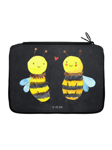 Mr. & Mrs. Panda Federmappe Biene Verliebt ohne Spruch in Kreidetafel
