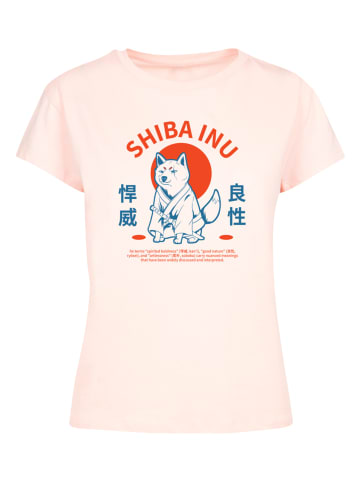 F4NT4STIC Box Tee Japanischer Shiba Inu Hund in pink