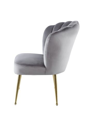Kayoom Retro Stuhl Lalie in grau