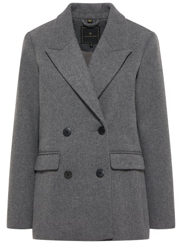 DreiMaster Klassik Blazer in Grau Melange