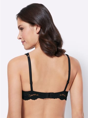 Sassa Bügel-BH in schwarz + anthrazit