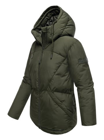 Navahoo Steppjacke Pastellzauber 14 in Dark Olive