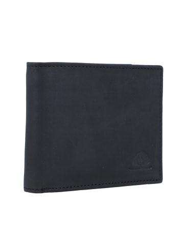 Greenburry Vintage Geldbörse RFID Leder 12 cm in schwarz
