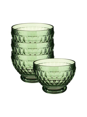 Villeroy & Boch 4er Set Dessertschalen Boston Coloured in – ø 11,7 cm in Grün