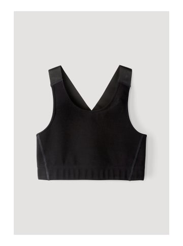 Hessnatur Sport-Top in schwarz