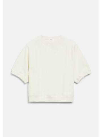 s.Oliver Sweatshirt in 0700_creme