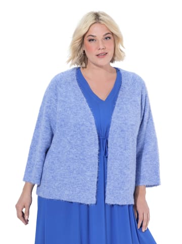 Ulla Popken Strickjacke in kornblume
