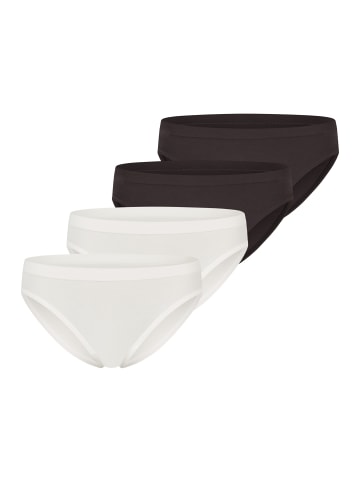 Sloggi Slip GO Sense in Schwarz / creme