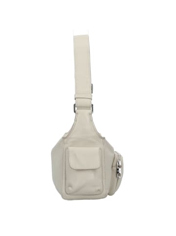 LIEBESKIND BERLIN Lila Schultertasche Leder 33 cm in milk