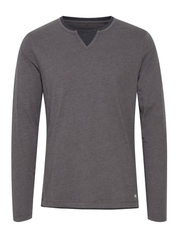 BLEND Langarmshirt in grau