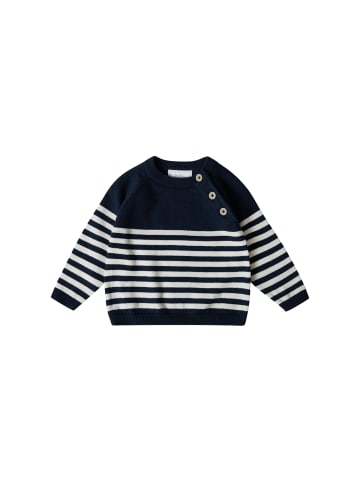 Stellou & friends Gestreifter Pullover in navy