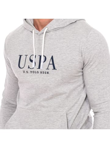 U.S. Polo Assn. Hoodie in Gray