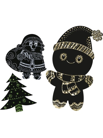 Buntpapierfabrik Ludwig Bähr Magische Kratzel-Motive Weihnachten