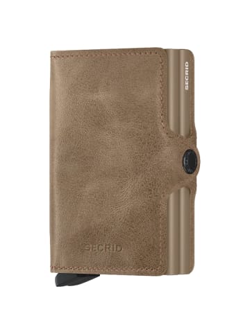 Secrid Vintage Twinwallet - Geldbörse RFID 7 cm in taupe